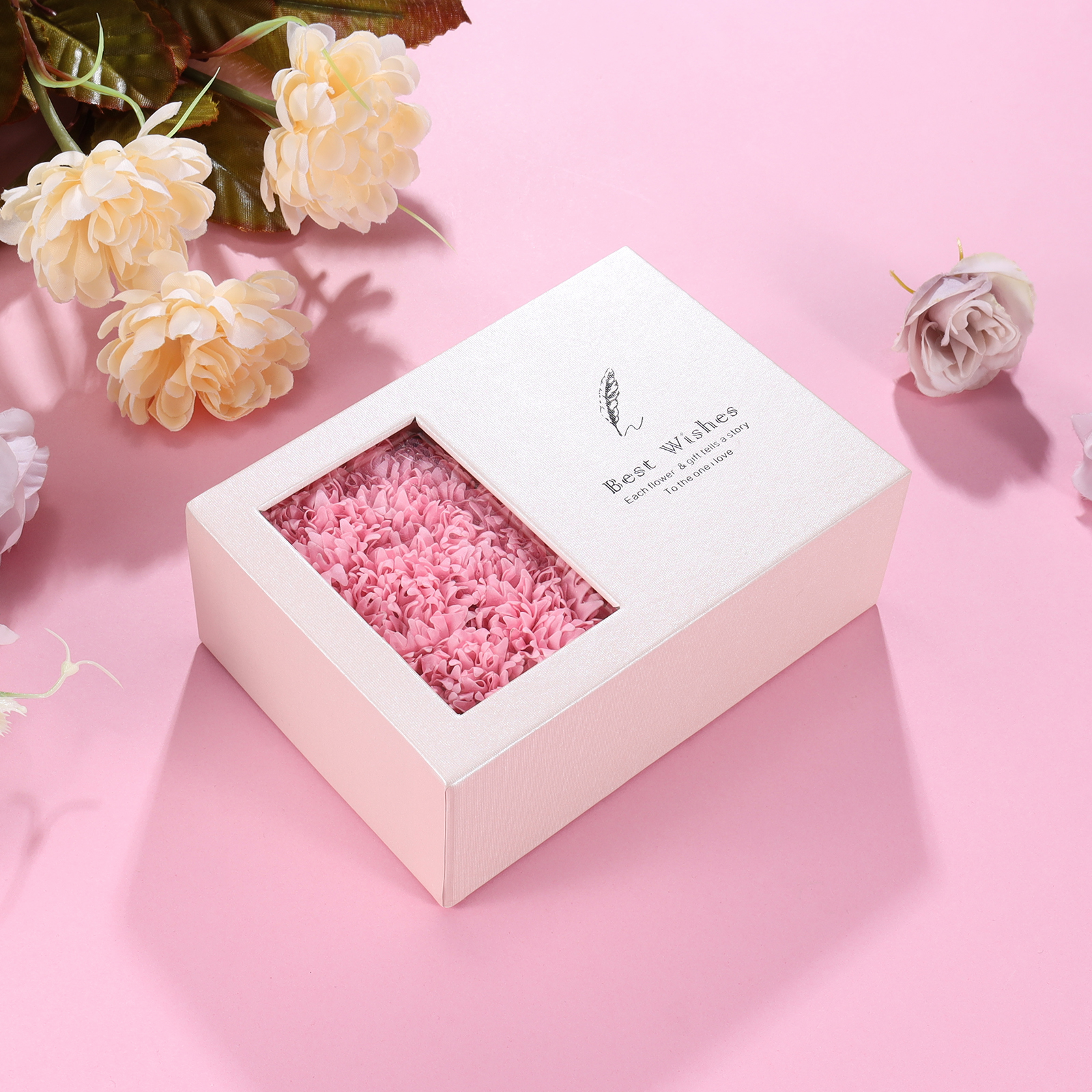 Scatola regalo rosa 
