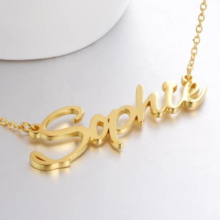 Collane con nome in argento 925 personalizzate per le donne | Jessemade