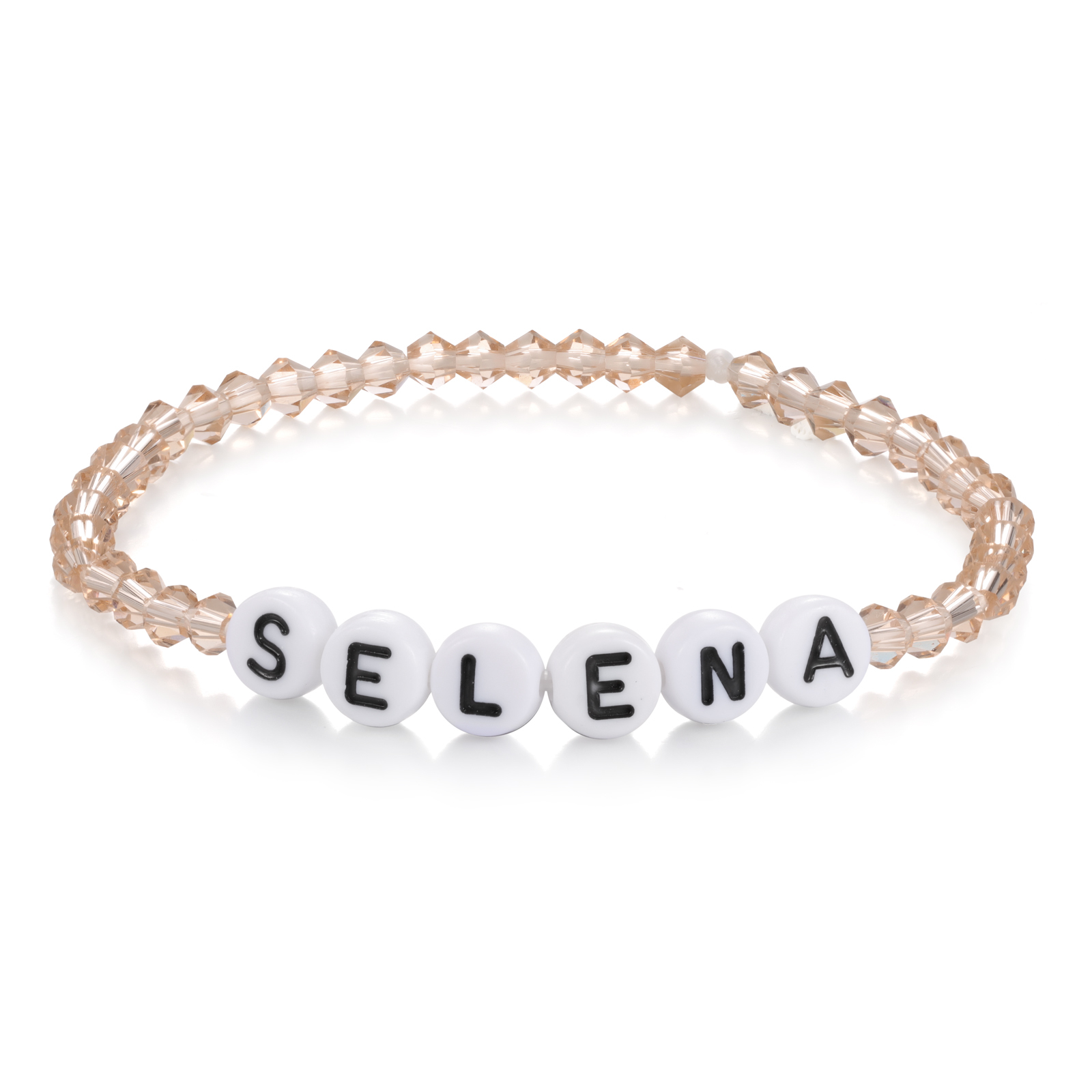 Braccialetto con perline di 1 nome personalizzato regalo per scuola bambina