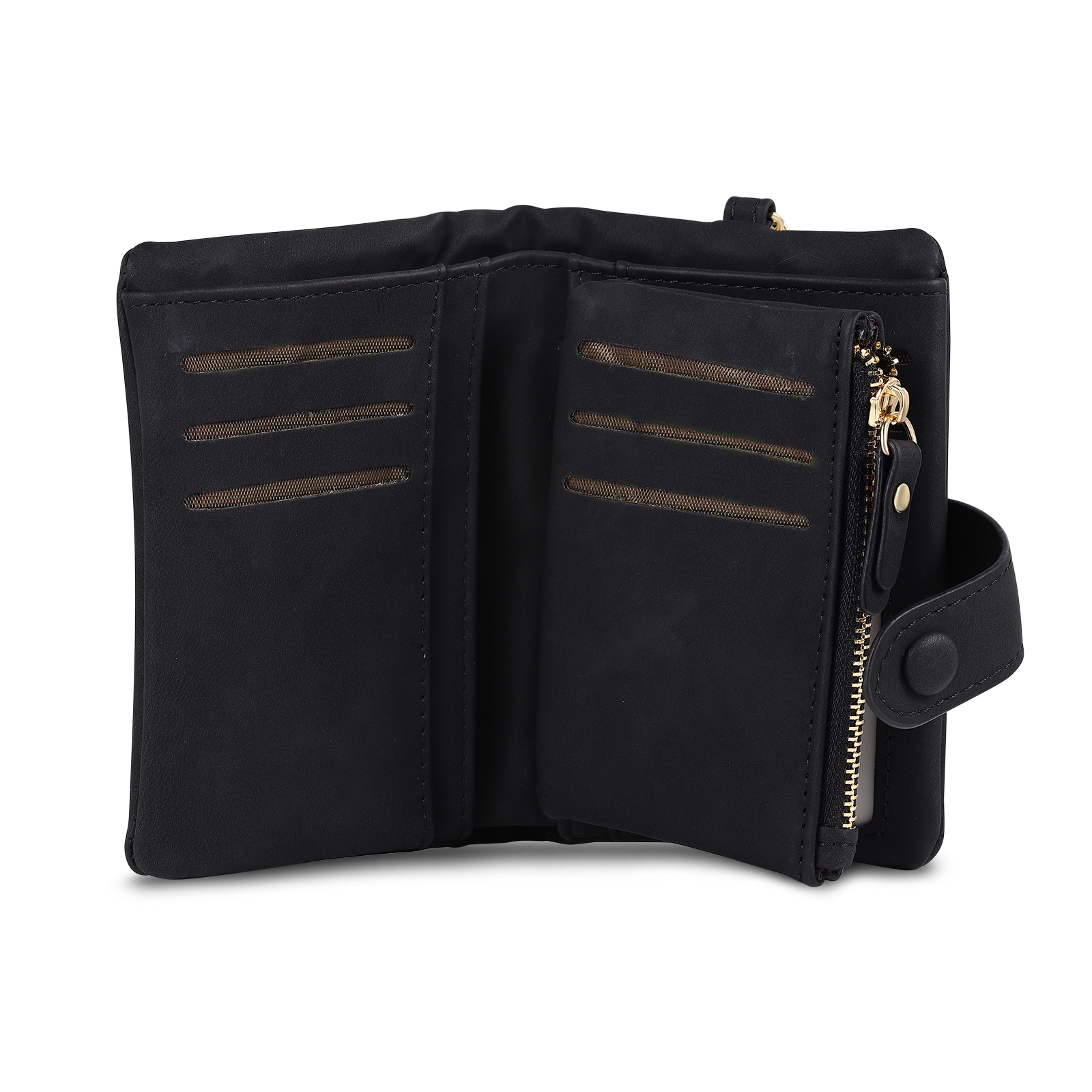 Portafoglio in PU pelle con 5 nomi & 2 testi & 1 foto personalizzati per mamma