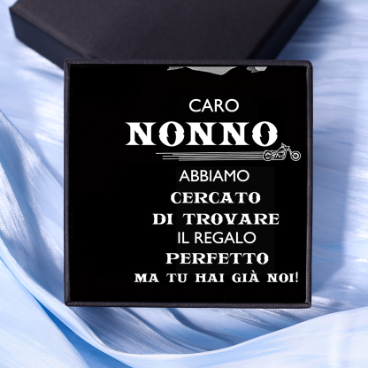 Carta e Scatola A Mio Nonno- Festa dei nonni