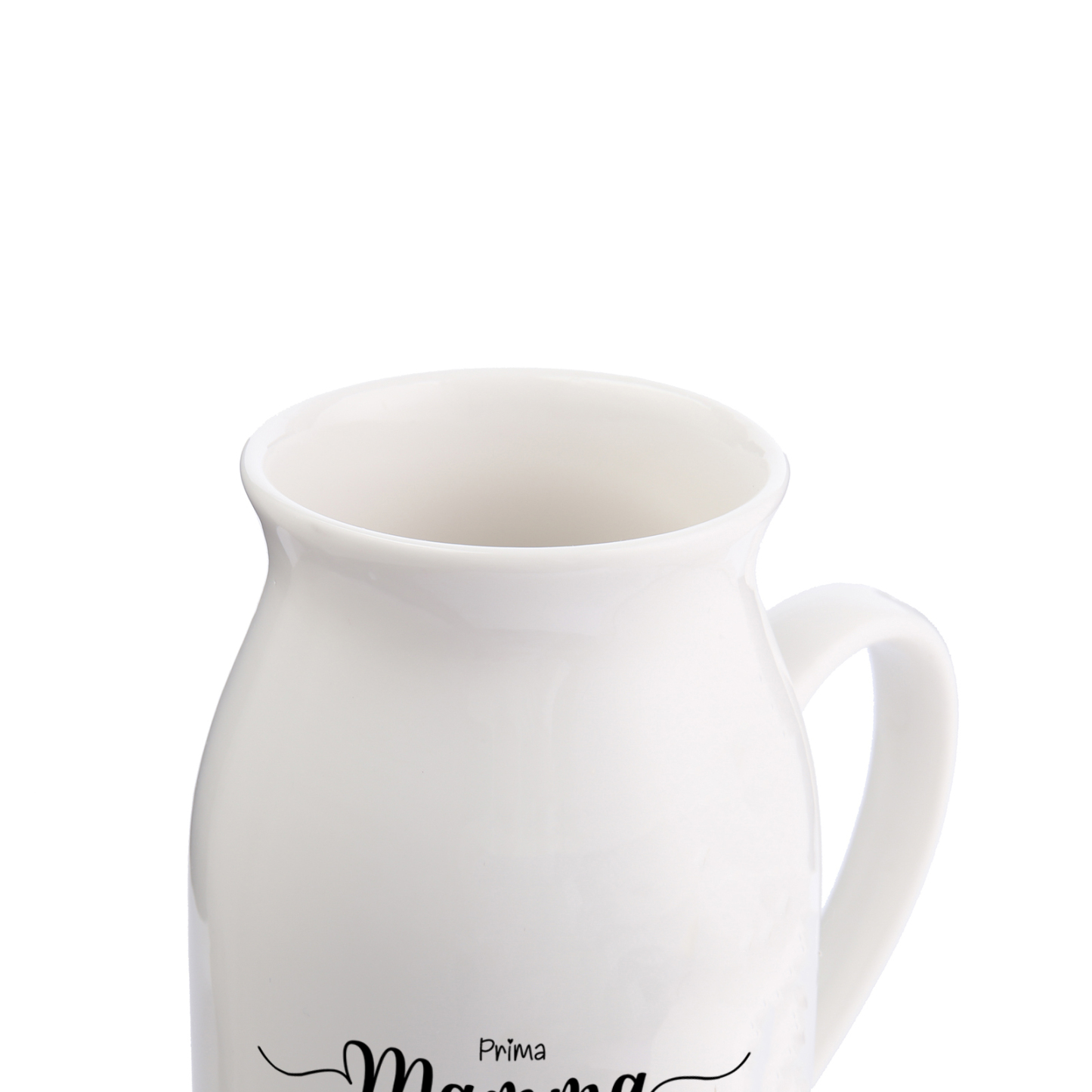 Prima mamma, ora nonna vaso in ceramica floreale personalizzato