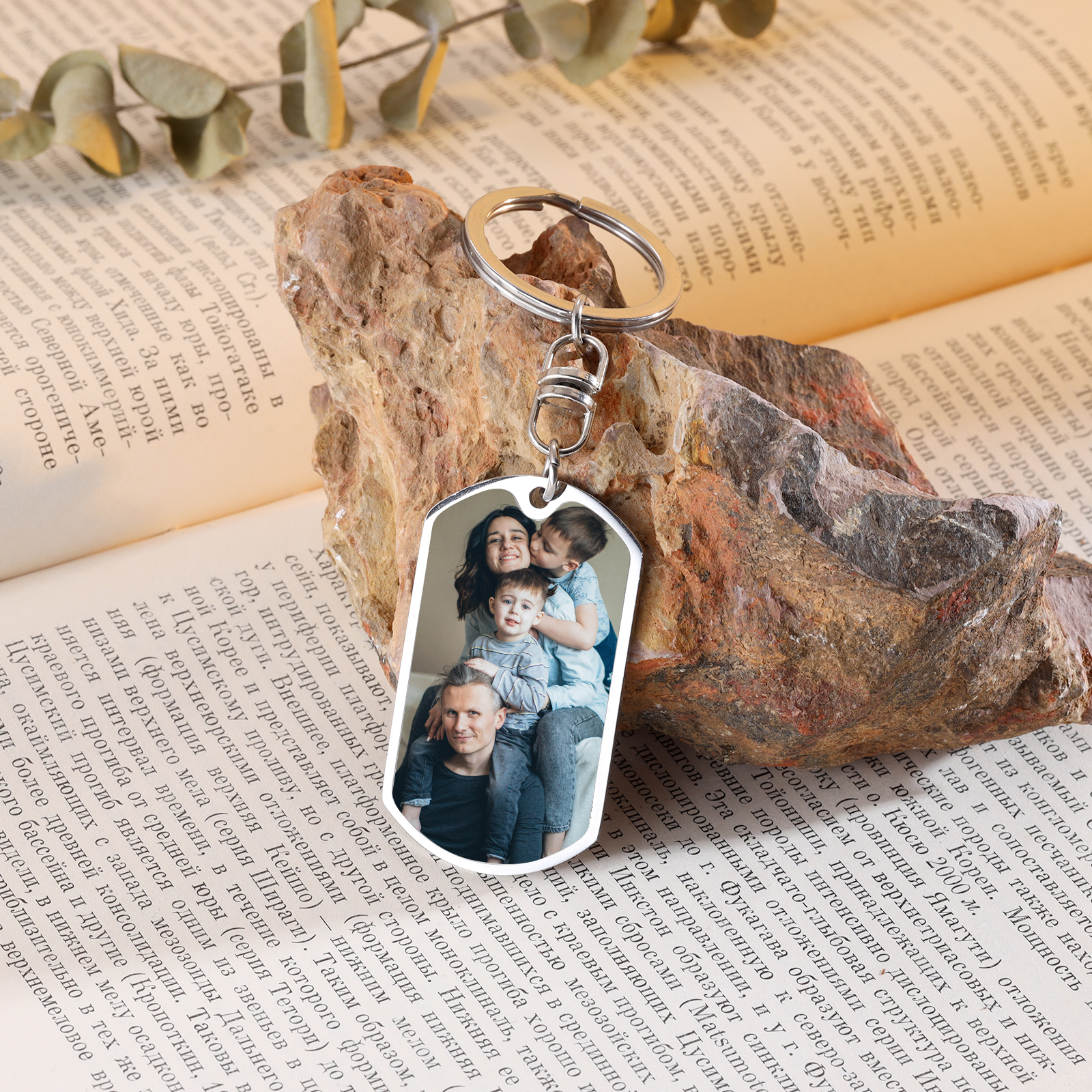 Portachiavi le mani a cuore 6 nomi e 1 foto personalizzati regalo per mamma e famiglia