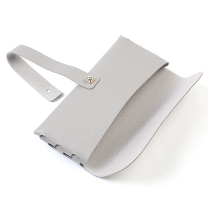 Personalized Glasses Case – Custom Name & Birth Flower, Available in Pink, Brown, Beige, and Blue | Jessemade