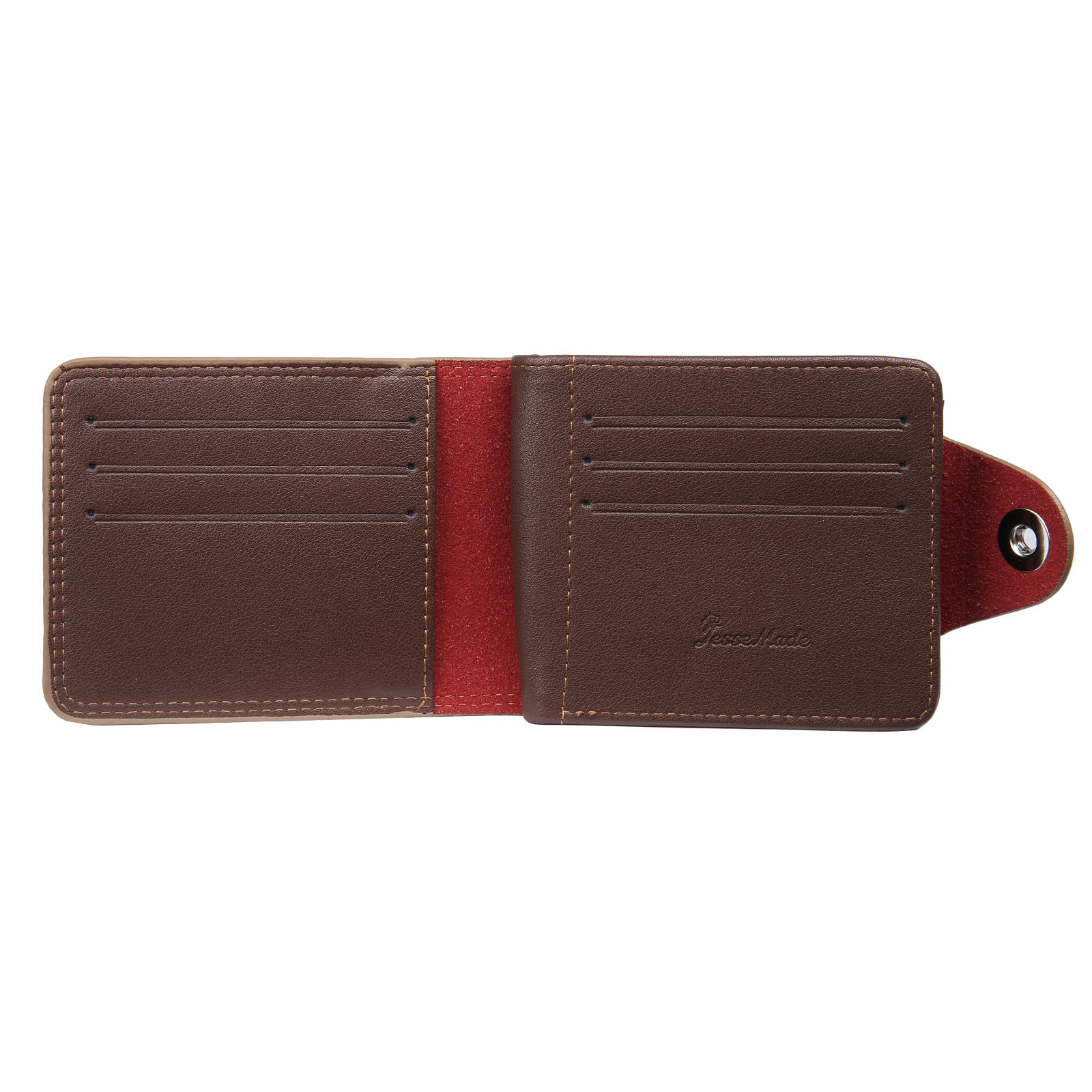 Portafoglio in PU pelle da uomo 1 nome 1 lettera e 1 foto personalizzabili regalo per uomo