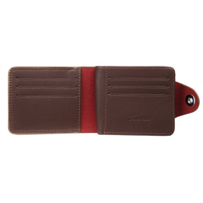 Portafoglio in PU pelle da uomo 1 nome 1 lettera e 1 foto personalizzabili regalo per uomo