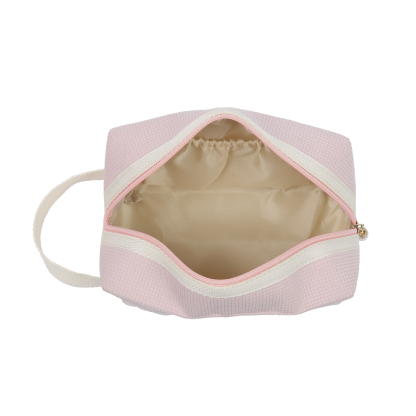 Borsa portabile per cosmetici in velluto a coste per donna 1 nome personalizzato regalo per donna