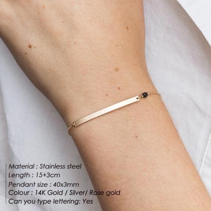 Braccialetto elegante personalizzato