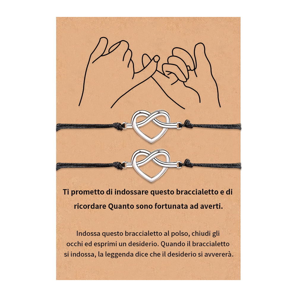 Bracciale Con La Tua FAMIGLIA 5 Soggetti Incisione Gratuita - Foto 9