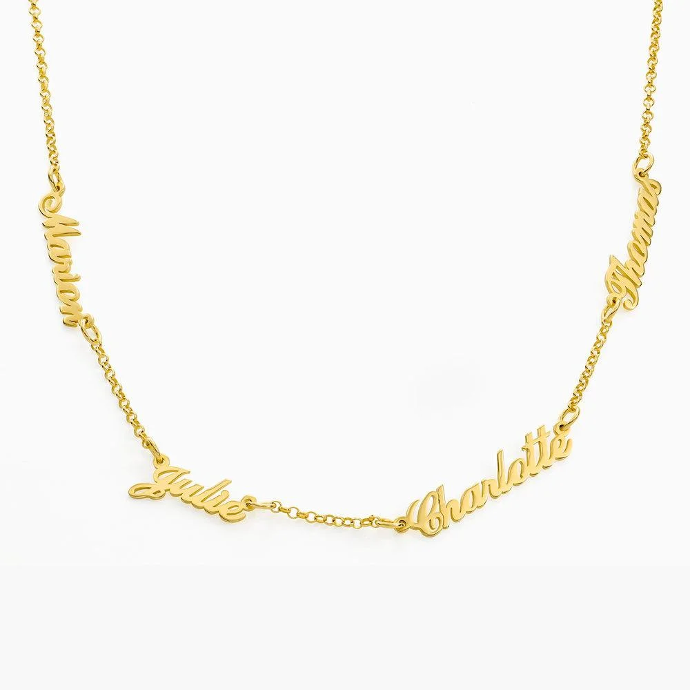 Collana 5 nomi personalizzati per lei
