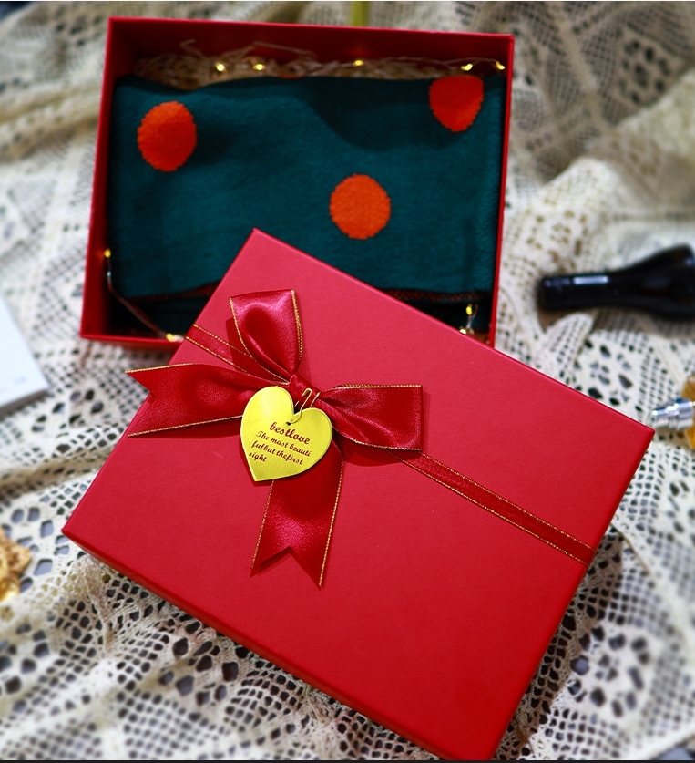 Scatola per candeliere e deco acrilico regalo scatola