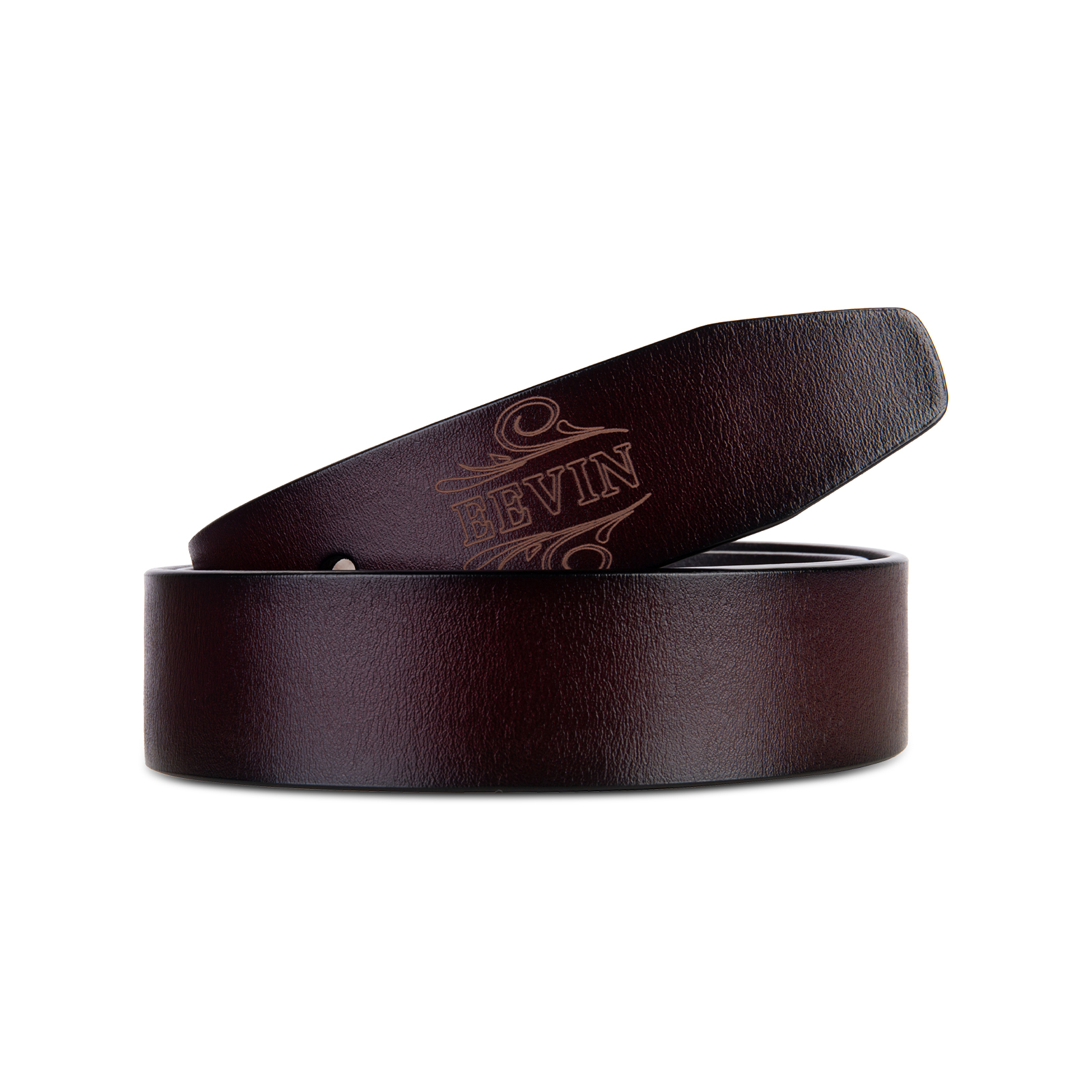 Cinture Personalizzate da Uomo: Personalizza 1 Nome - Pelle PU Marrone - Regalo per la Festa del Papà | Jessemade