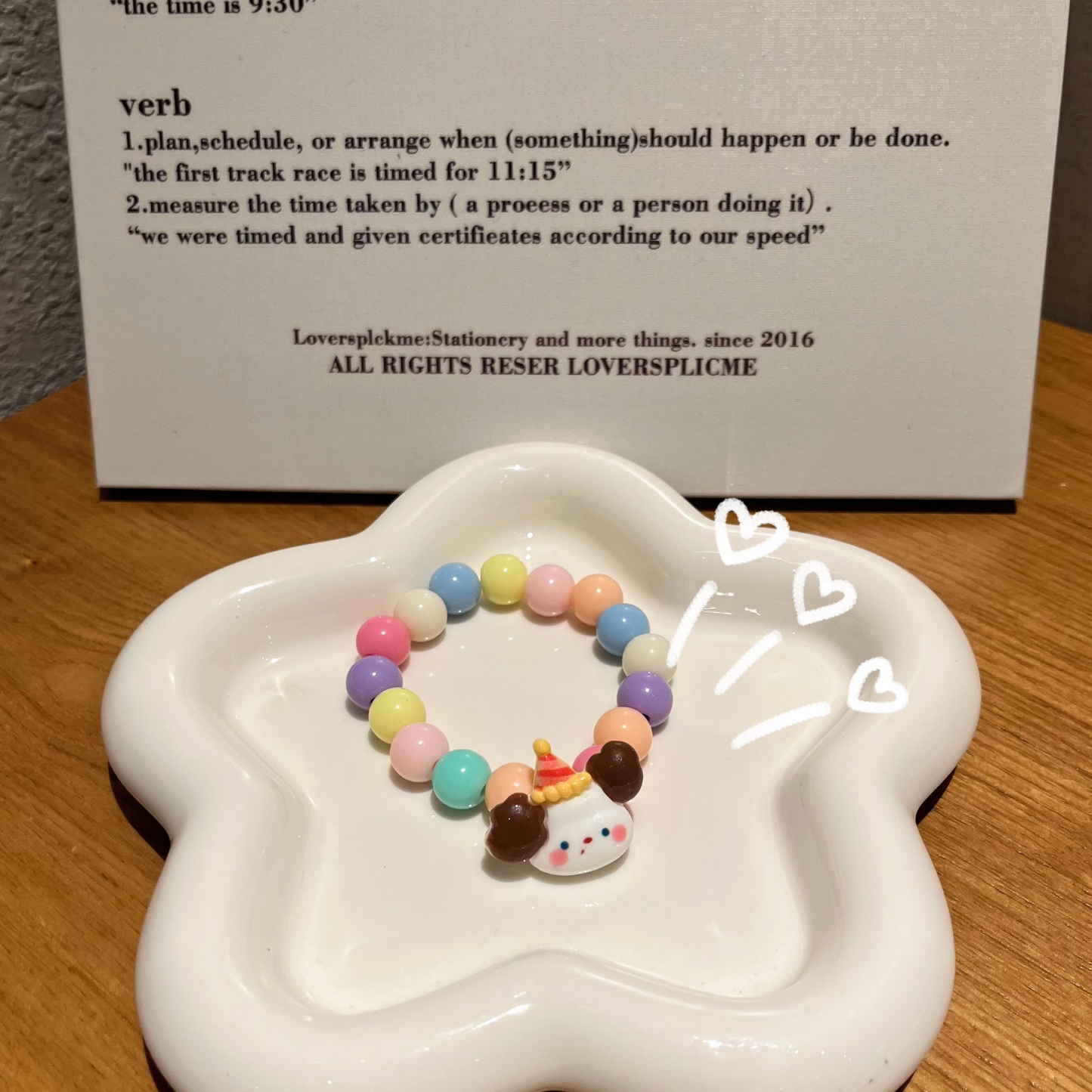 Braccialetto colorato di animale carino multistili da scegliere