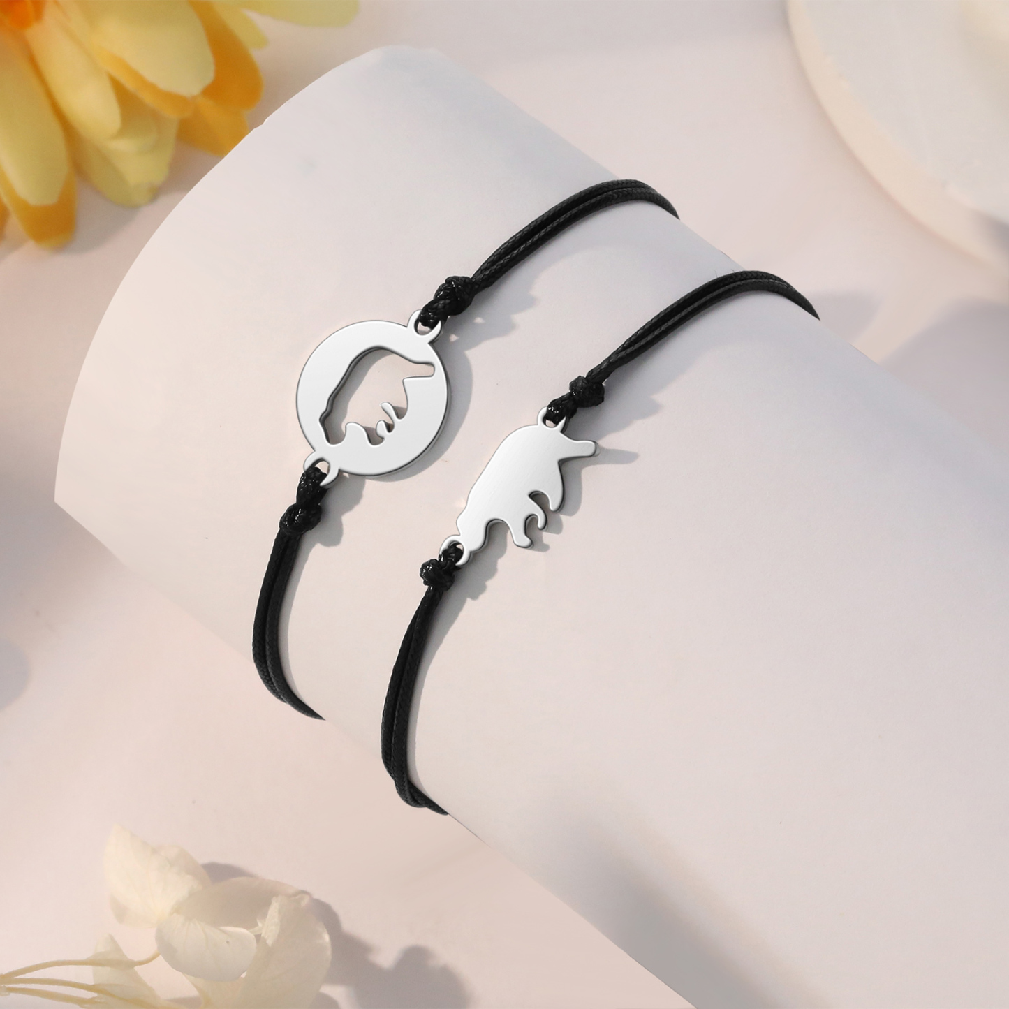 2PCS Braccialetto orso regalo per scuola bambino