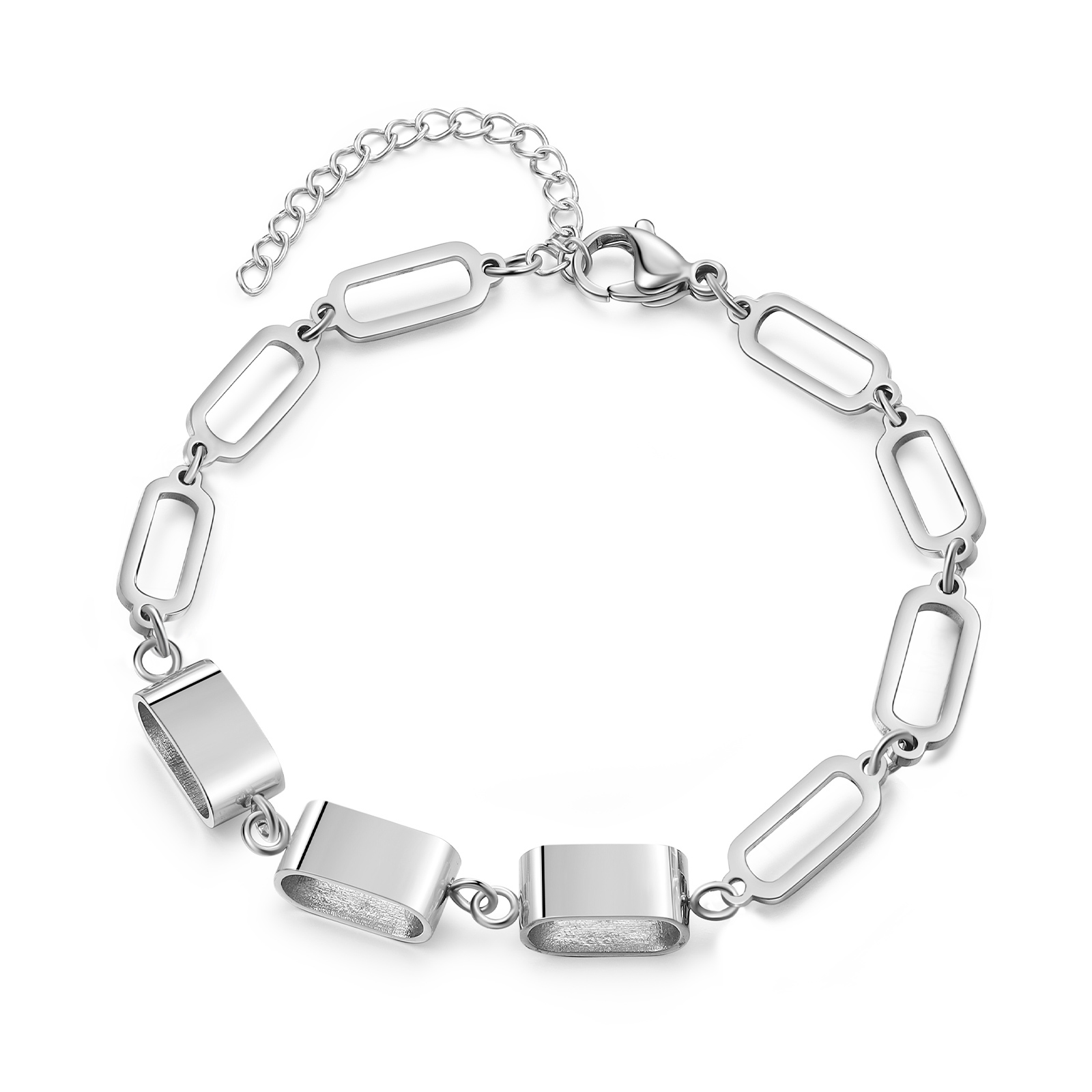 Bracciale Uomo Personalizzato – Incisione 3 Nomi | Regalo Speciale per Papà, Nonno, Marito e Fratello | Jessemade