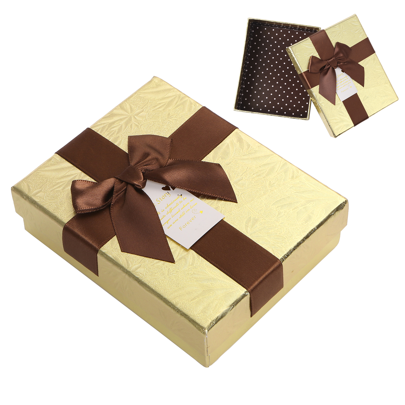 Portafoglio squisita scatola regalo Rosso, oro e marrone tre colori opzionali | Jessemade