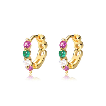 Orecchini Eleganti con Gemme in Argento 925 – Regalo Raffinato per Donna