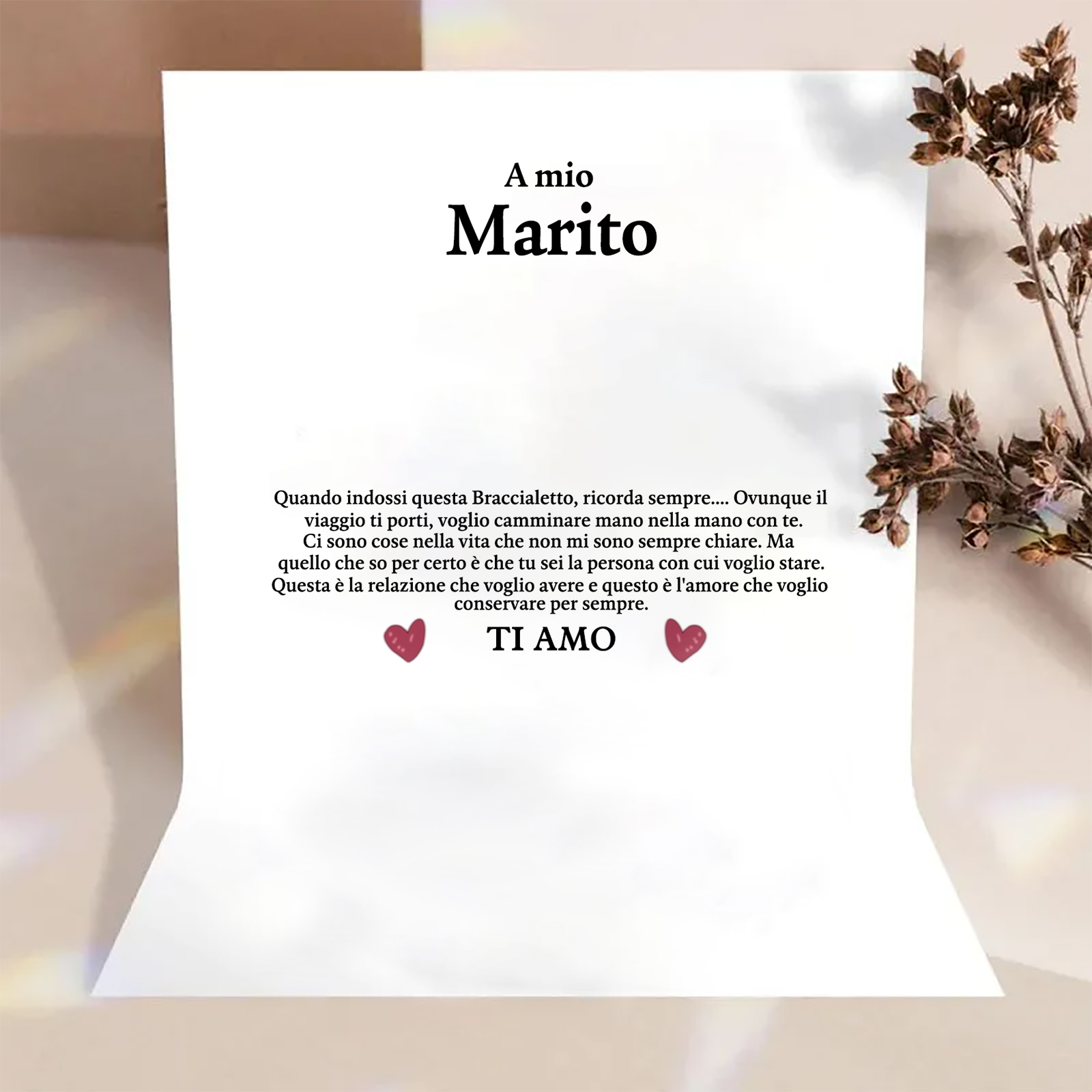 Buono regalo per il mio uomo per coppie