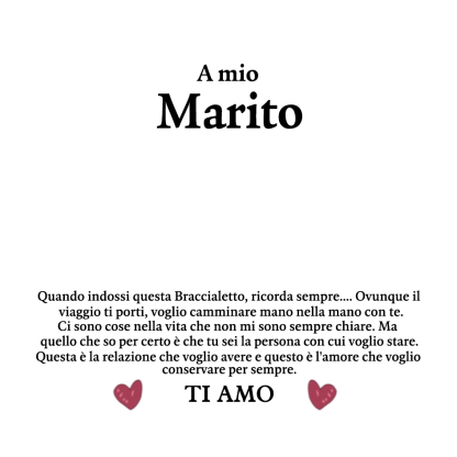 Buono regalo per il mio uomo per coppie