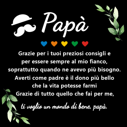 Bellissima cartolina per papà