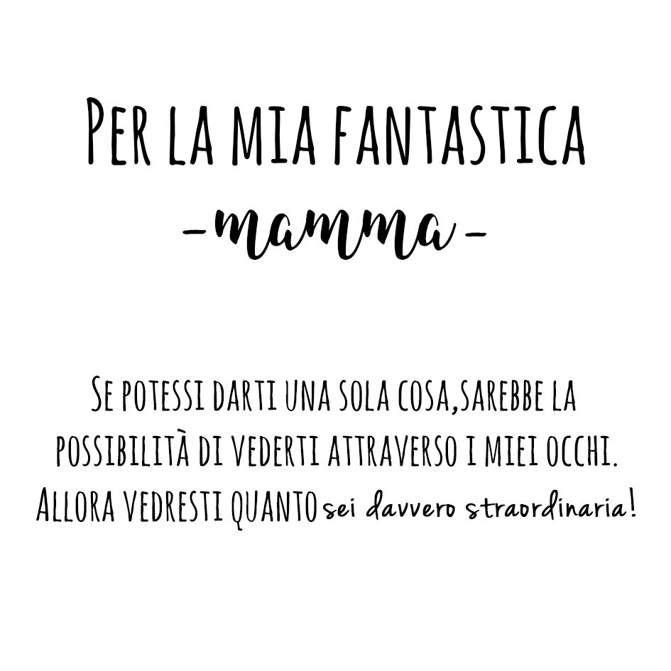 Festa della Mamma Carta regalo per mia mamma