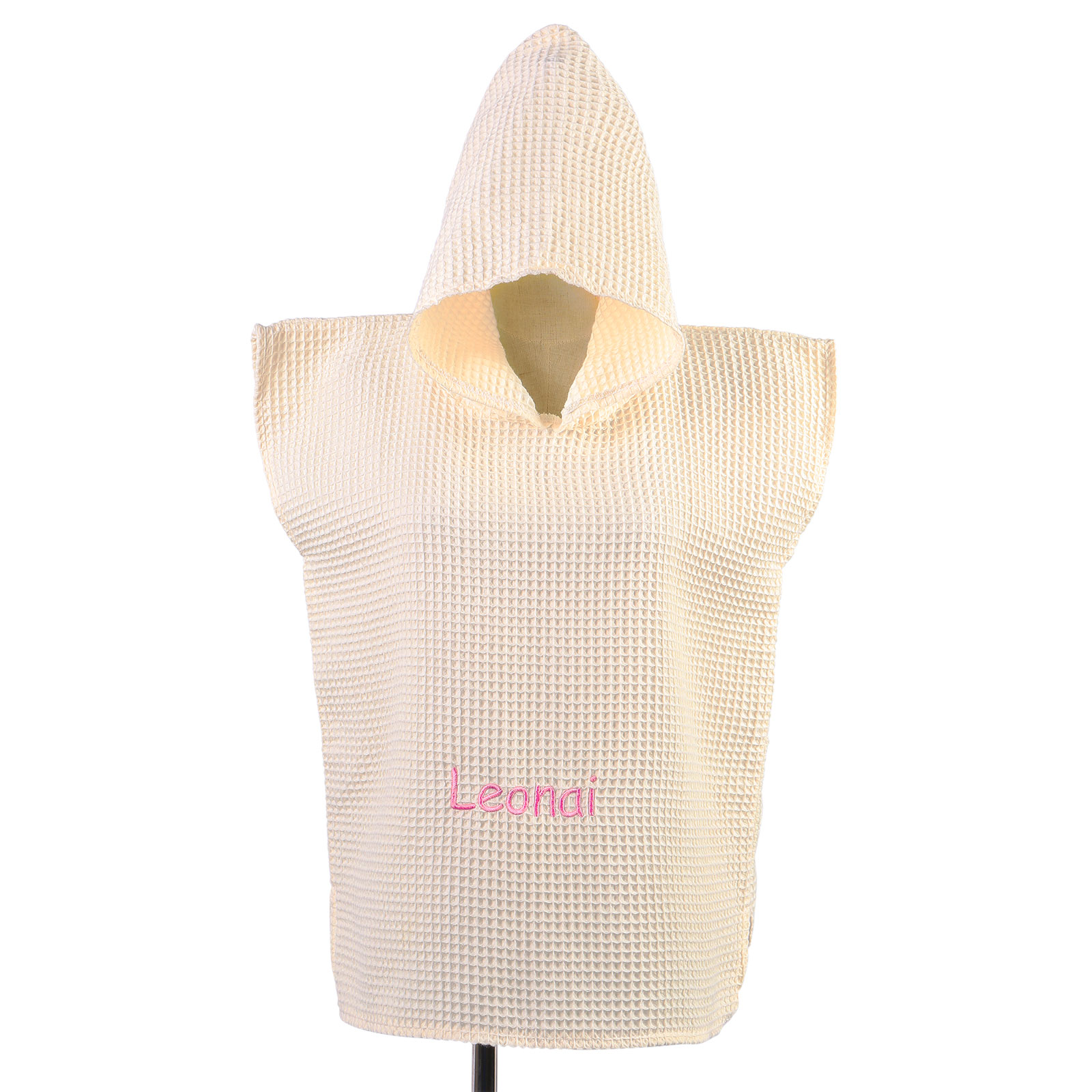 Asciugamano con Cappuccio Personalizzato per Bambini in Microfibra - Nome Personalizzato, Disponibile in Vari Colori - Regalo di Natale per Bambini | Jessemade