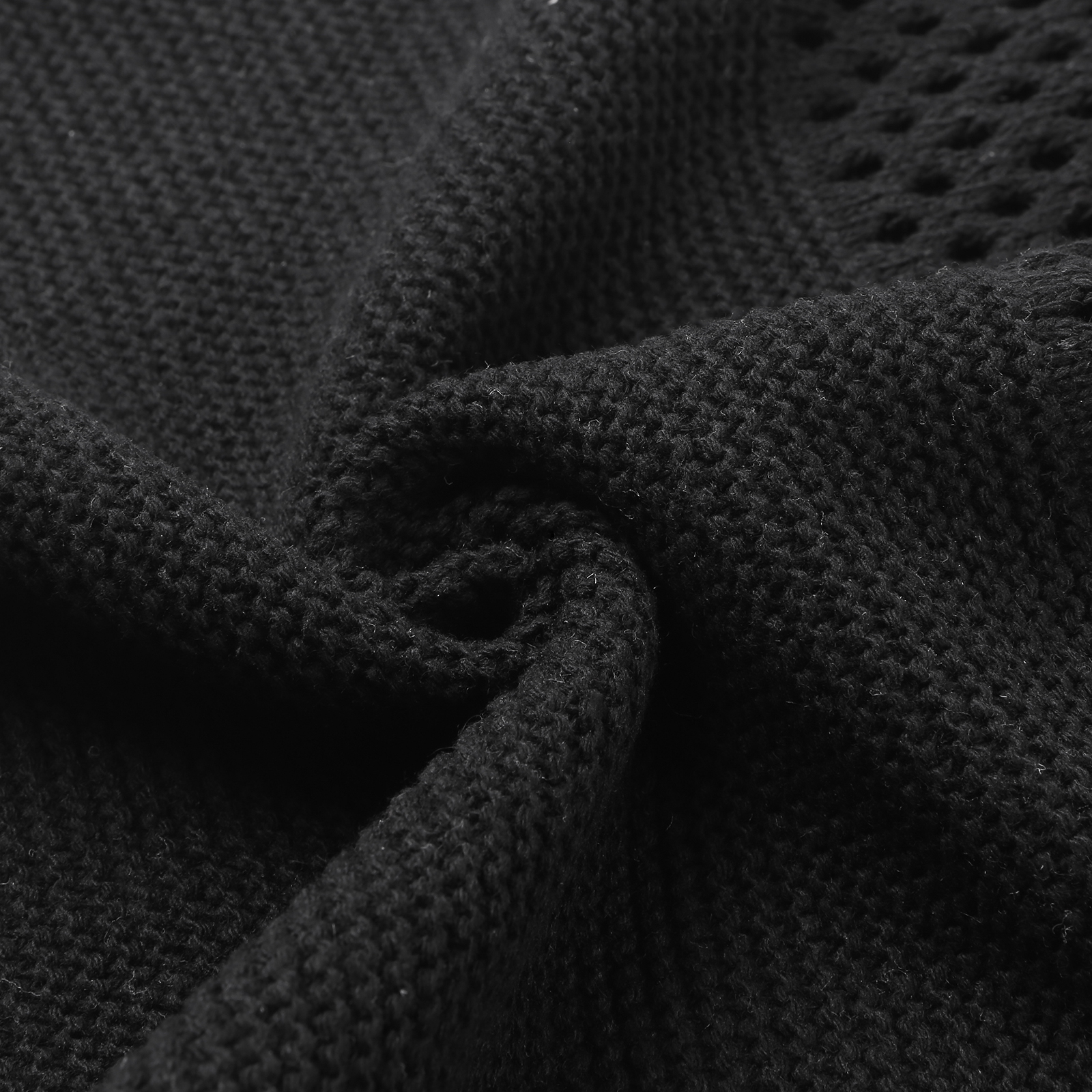 Borsa a Spalla in Maglia Personalizzata con Nome - Leggera e alla Moda in Nero e Bianco - Regalo di Natale per Lei | Jessemade