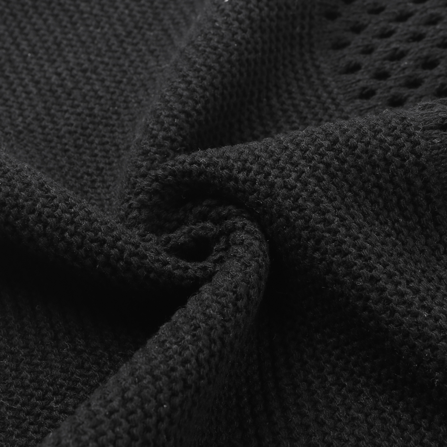 Borsa a Spalla in Maglia Personalizzata con Nome - Leggera e alla Moda in Nero e Bianco - Regalo di Natale per Lei | Jessemade