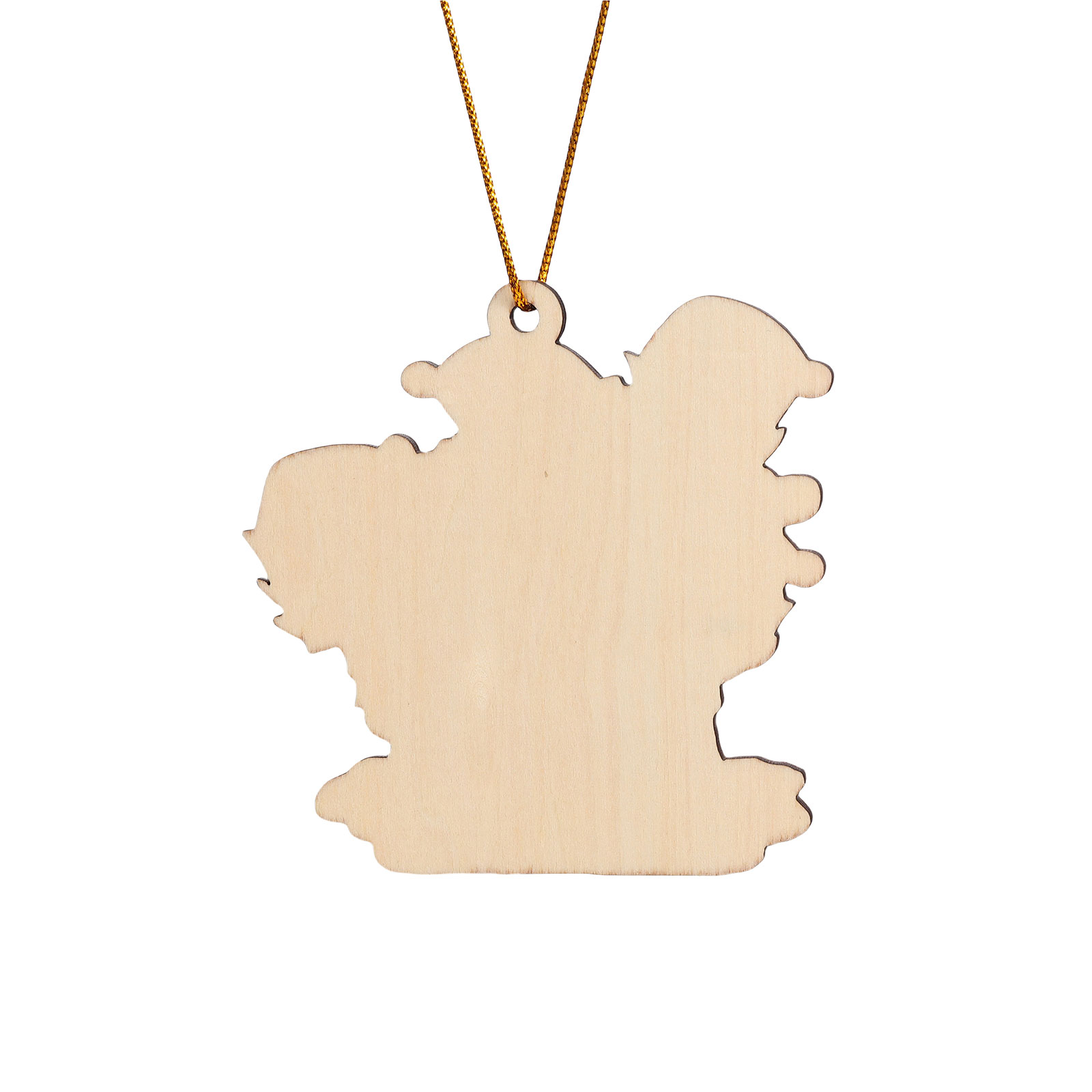 Decorazione Natalizia in Legno Personalizzata - Albero di Natale e Elfi - Personalizzabile con 5 Nomi e 1 Testo - Regalo di Natale per Famiglia | Jessemade