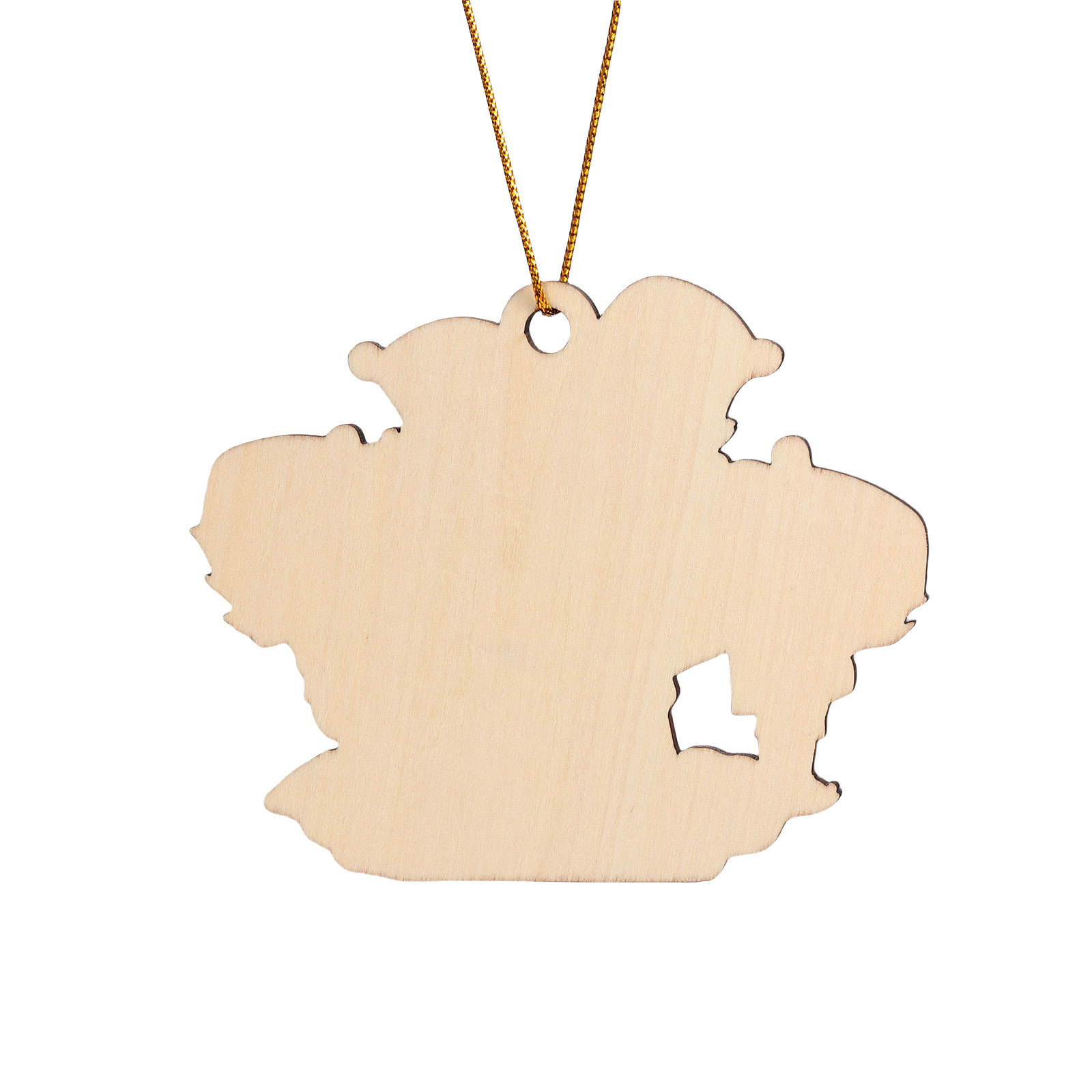 Decorazione Natalizia in Legno Personalizzata - Albero di Natale e Elfi - Personalizzabile con 6 Nomi e 1 Testo - Regalo di Natale per Famiglia | Jessemade