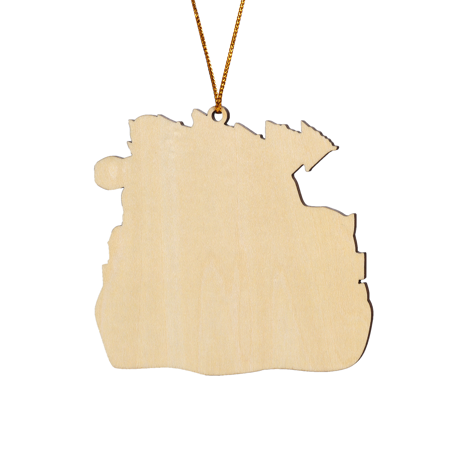 Decorazione Natalizia in Legno Personalizza 5 Nomi e 1 Testo - Design Auto Rossa con Albero, Regalo di Natale per Famiglia | Jessemade