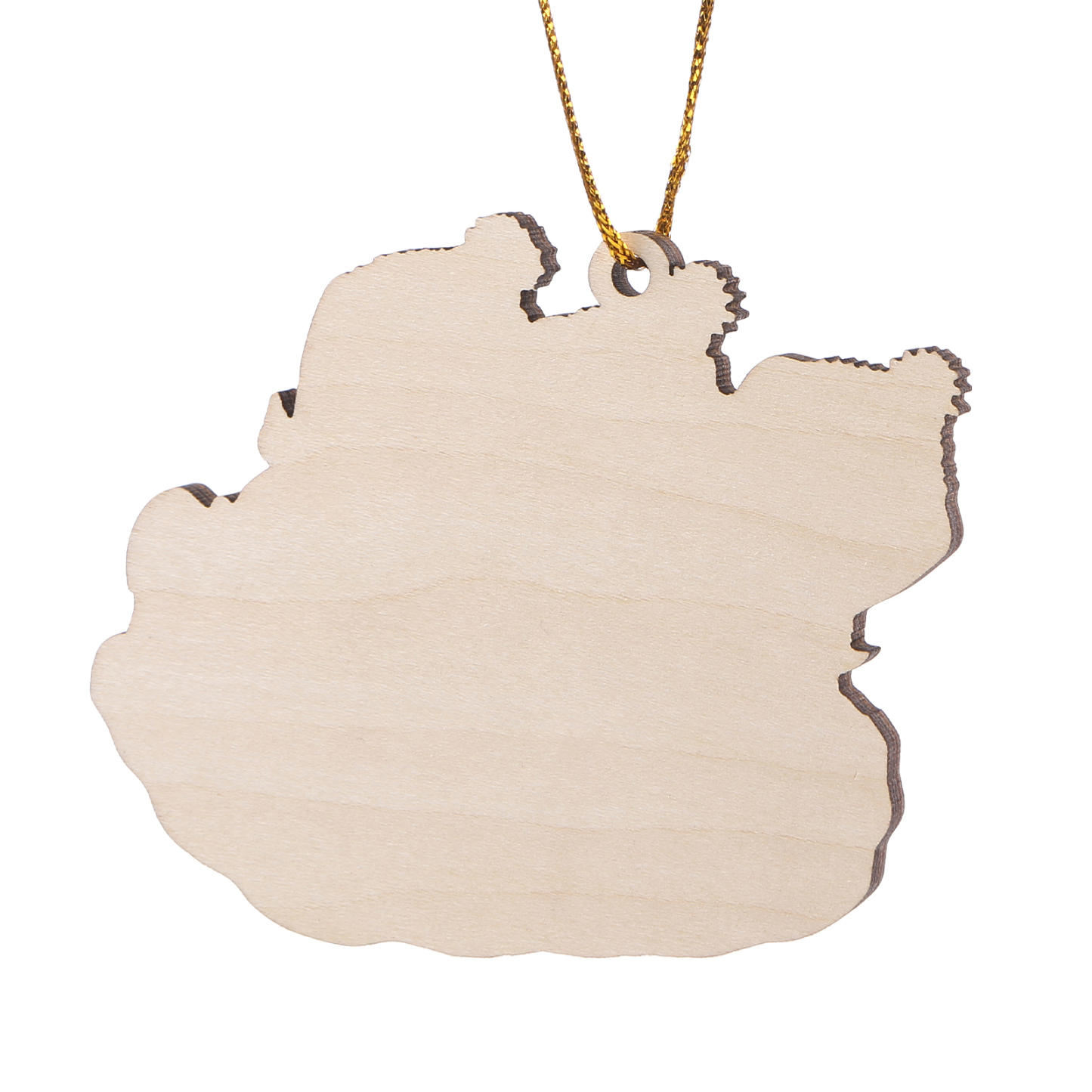 Ornamento Natalizio Personalizzato in Legno a Forma di Pinguino - 3 Nomi, Data e Testo, Regalo di Natale per Famiglia | Jessemade