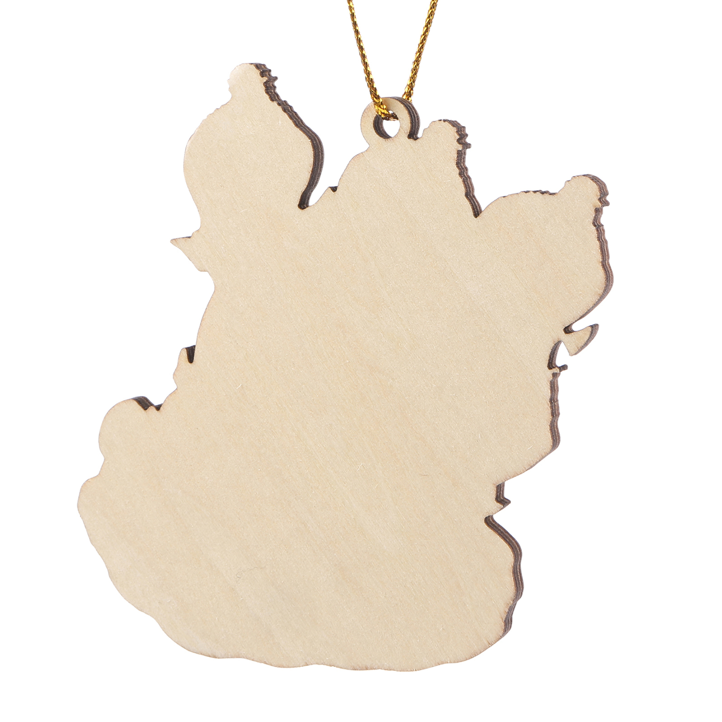 Ornamento Natalizio Personalizzato in Legno a Forma di Pinguino - 6 Nomi, Data e Testo, Regalo di Natale per Famiglia | Jessemade