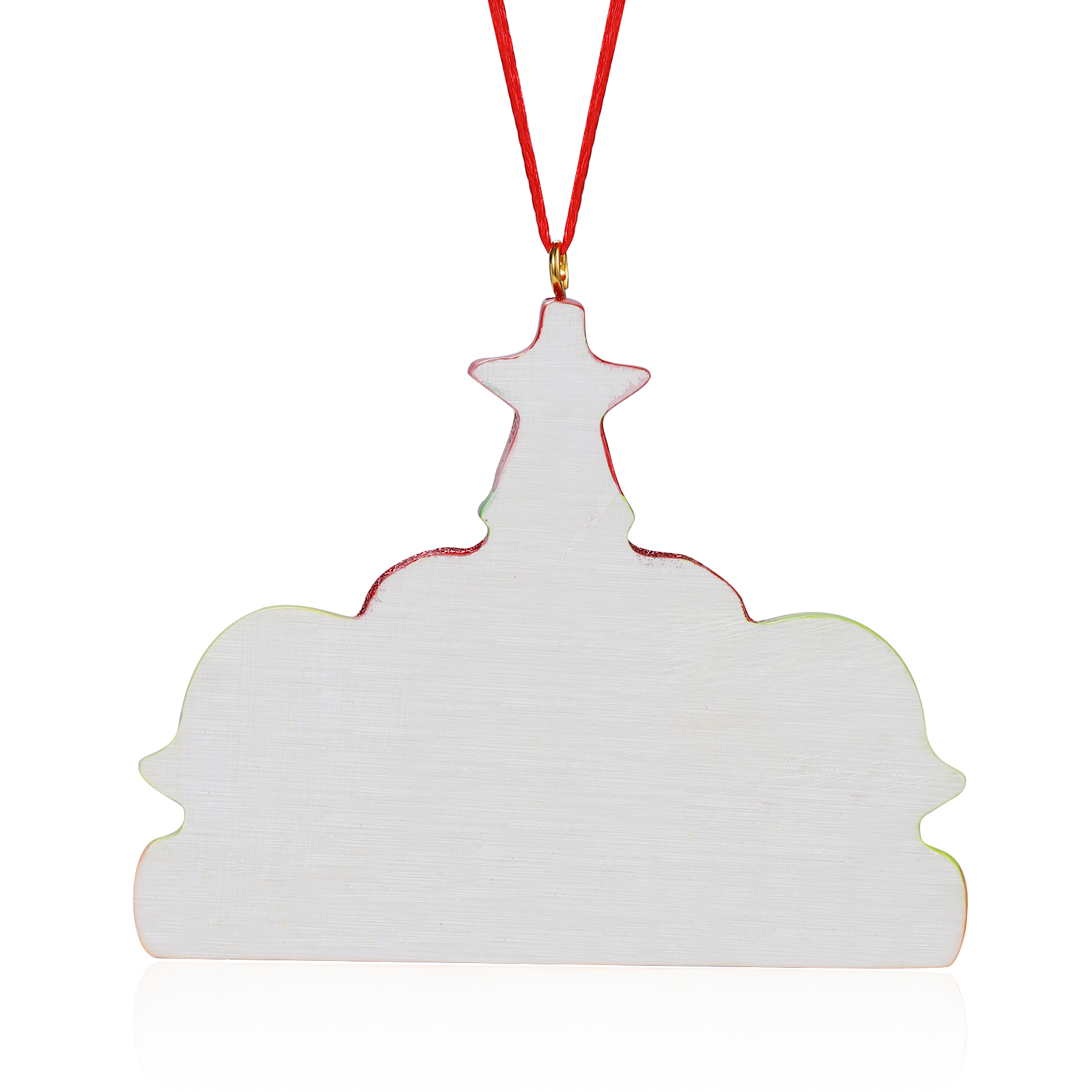 Ornamento Natalizio Personalizzato in Resina con Tartarughe - 2 Nomi, Anno e Testo Regalo di Natale per Famiglia | Jessemade