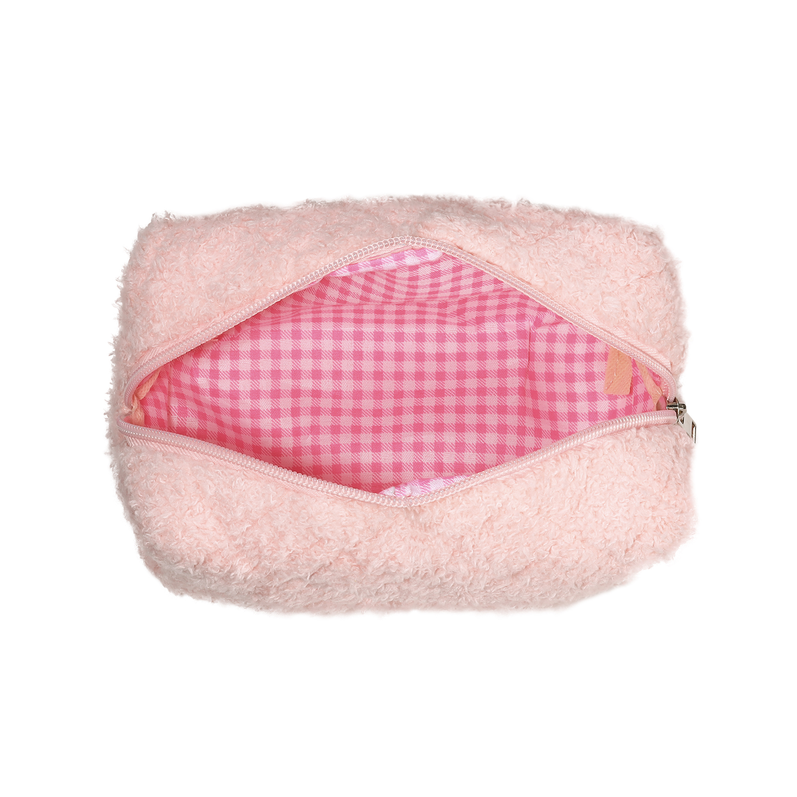 Borsa Cosmetica in Morbido Peluche - Nome Personalizzato in 4 Colori - Regalo di Natale per Lei | Jessemade