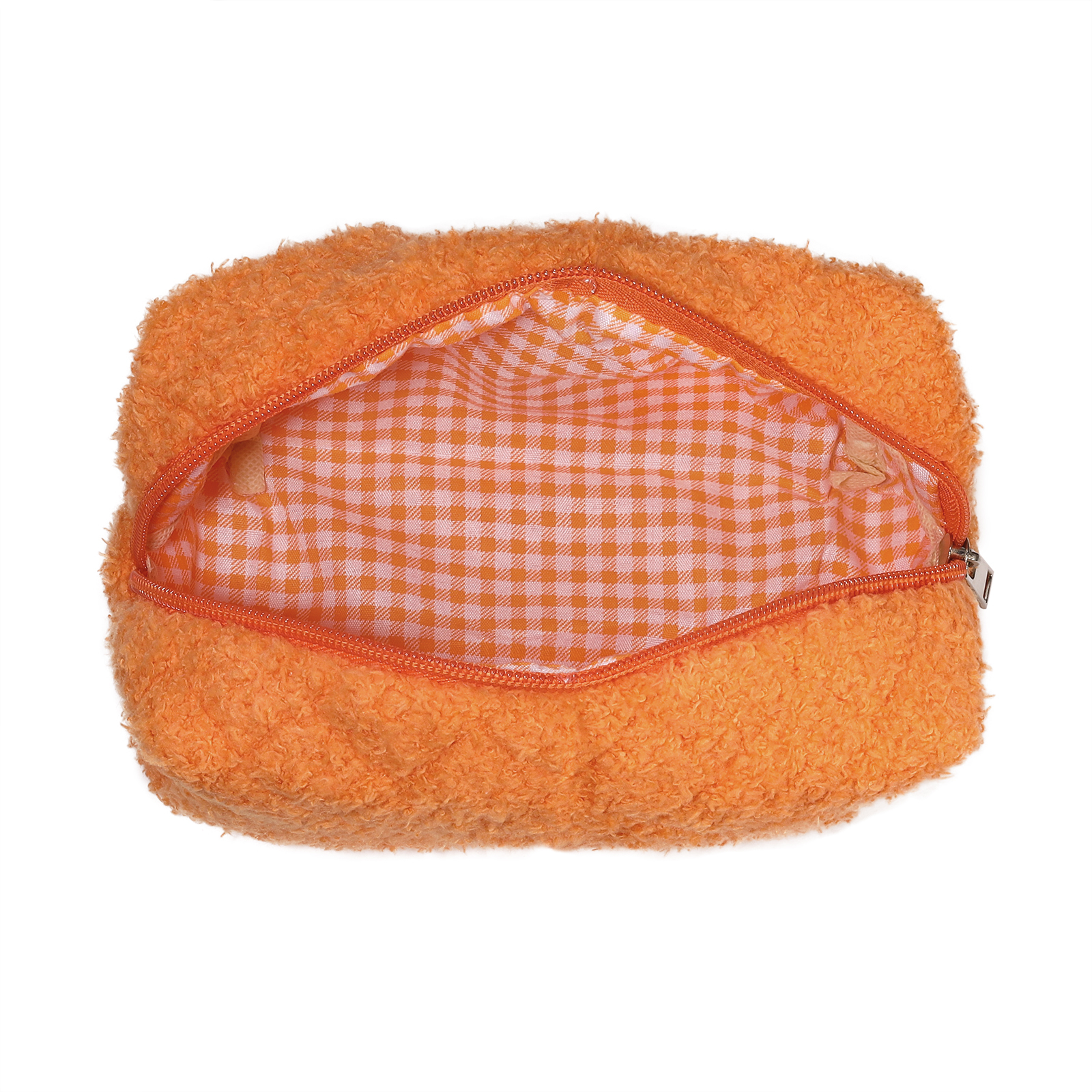 Borsa Cosmetica in Morbido Peluche - Nome Personalizzato in 4 Colori - Regalo di Natale per Lei | Jessemade