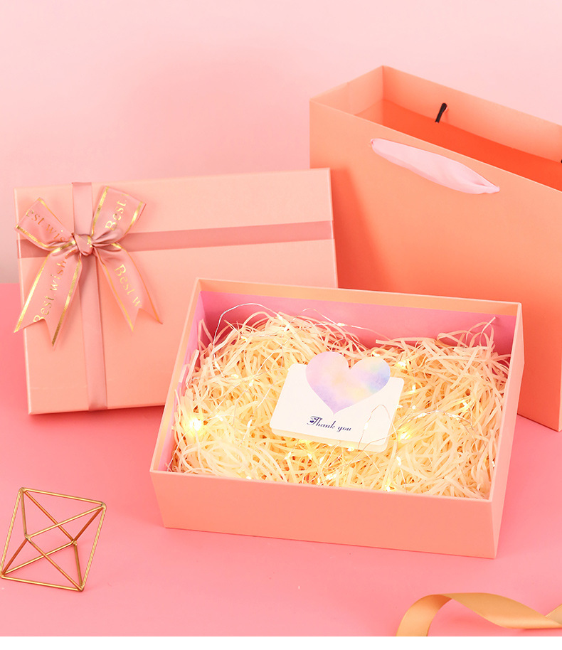 Elegant Pink Wallet/Ornament Gift Box - Gift Packaging Box for Special Occasions