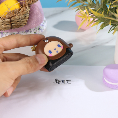 Timbro con nome personalizzato carino regalo per studente scuola insegnante su libro/vestito