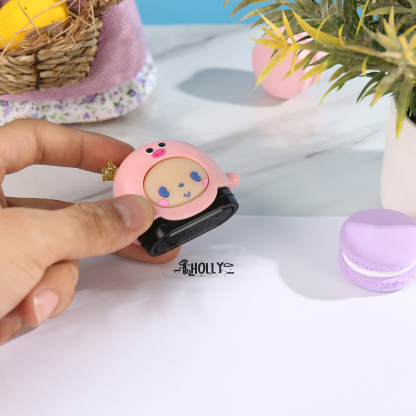 Timbro con nome personalizzato carino regalo per studente scuola insegnante su libro/vestito