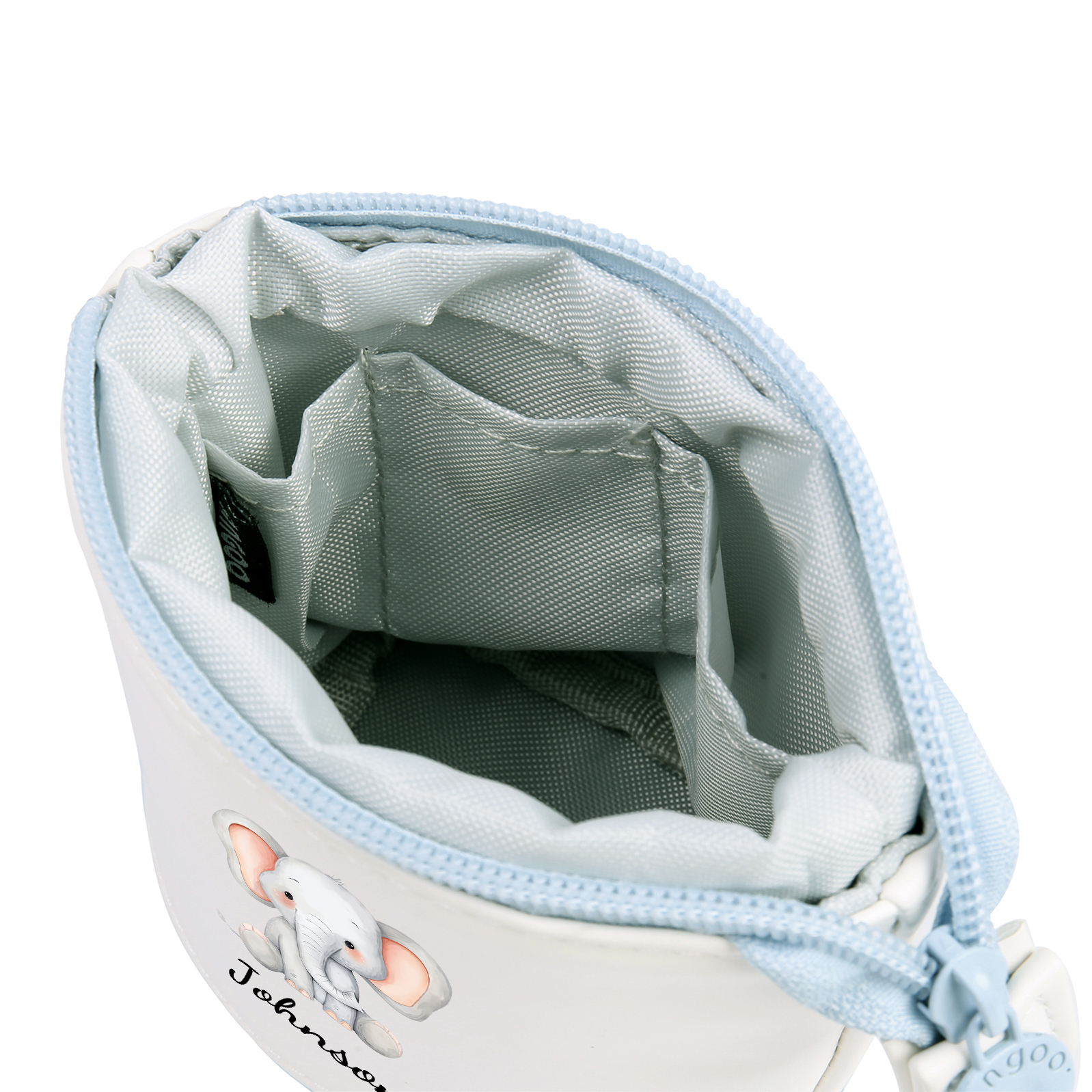 Astuccio per matite animale personalizzato con 1 nome regalo per scuola elementare bambini