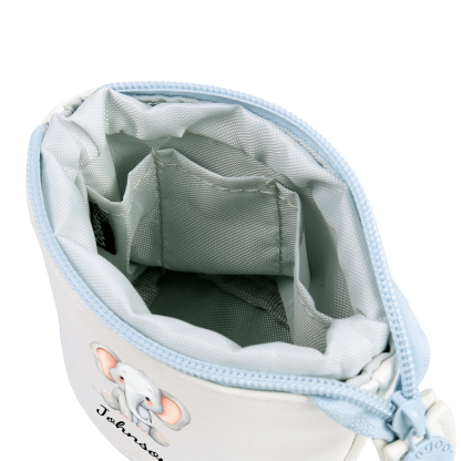 Astuccio per matite animale personalizzato con 1 nome regalo per scuola elementare bambini