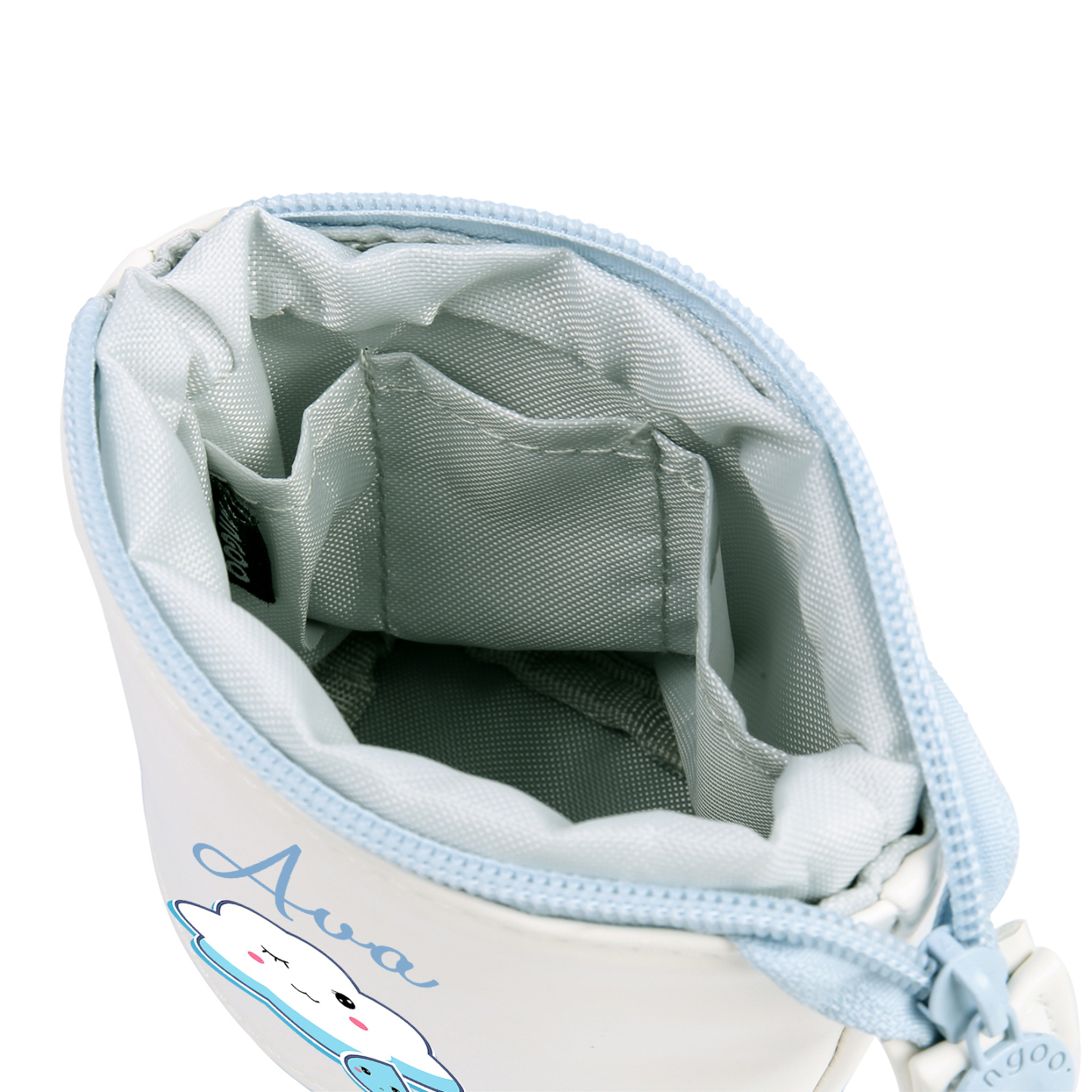 Astuccio per matite nuvola carina personalizzato con 1 nome regalo per scuola elementare bambini