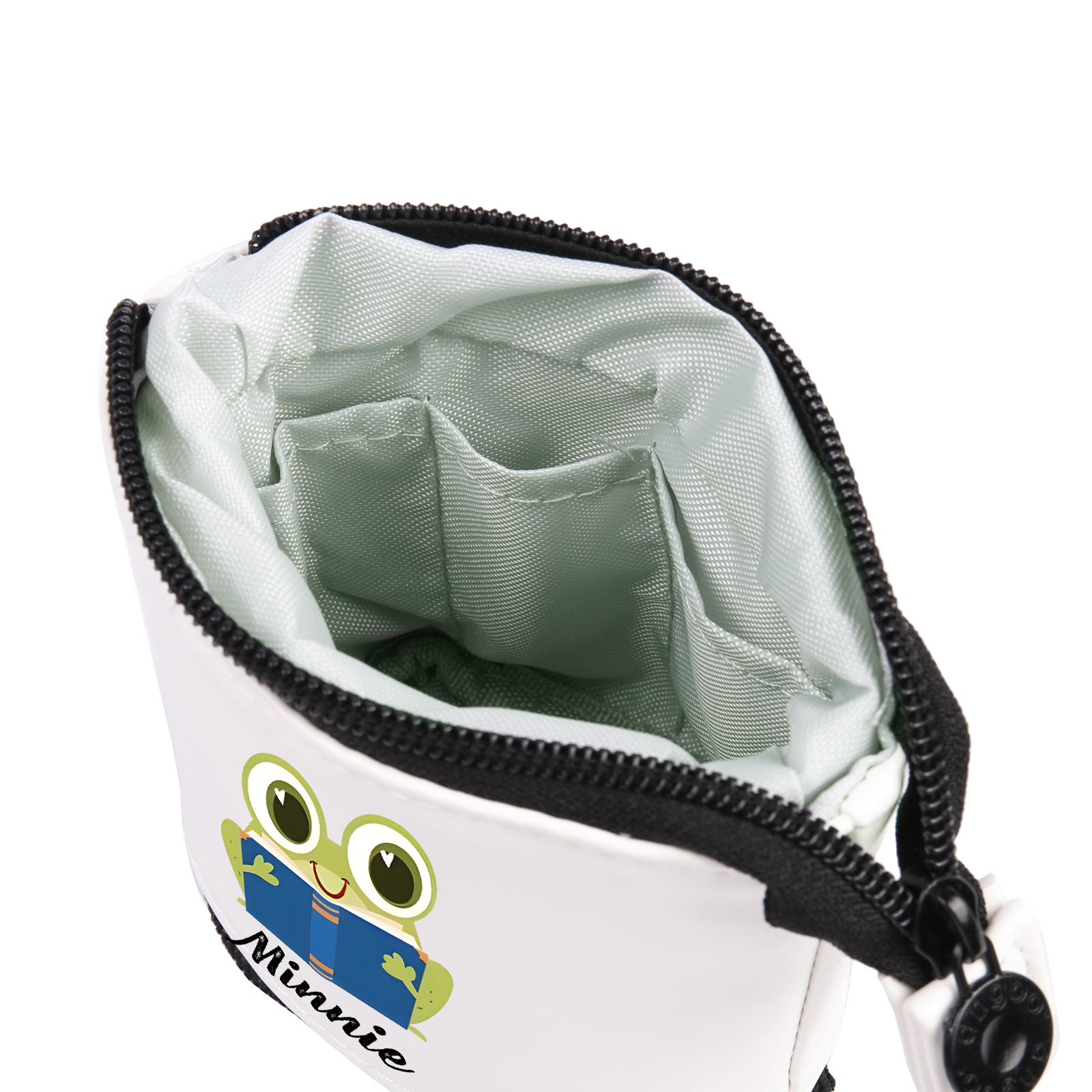 Astuccio per matite personalizzato con 1 nome e 1 animale regalo per scuola elementare bambini