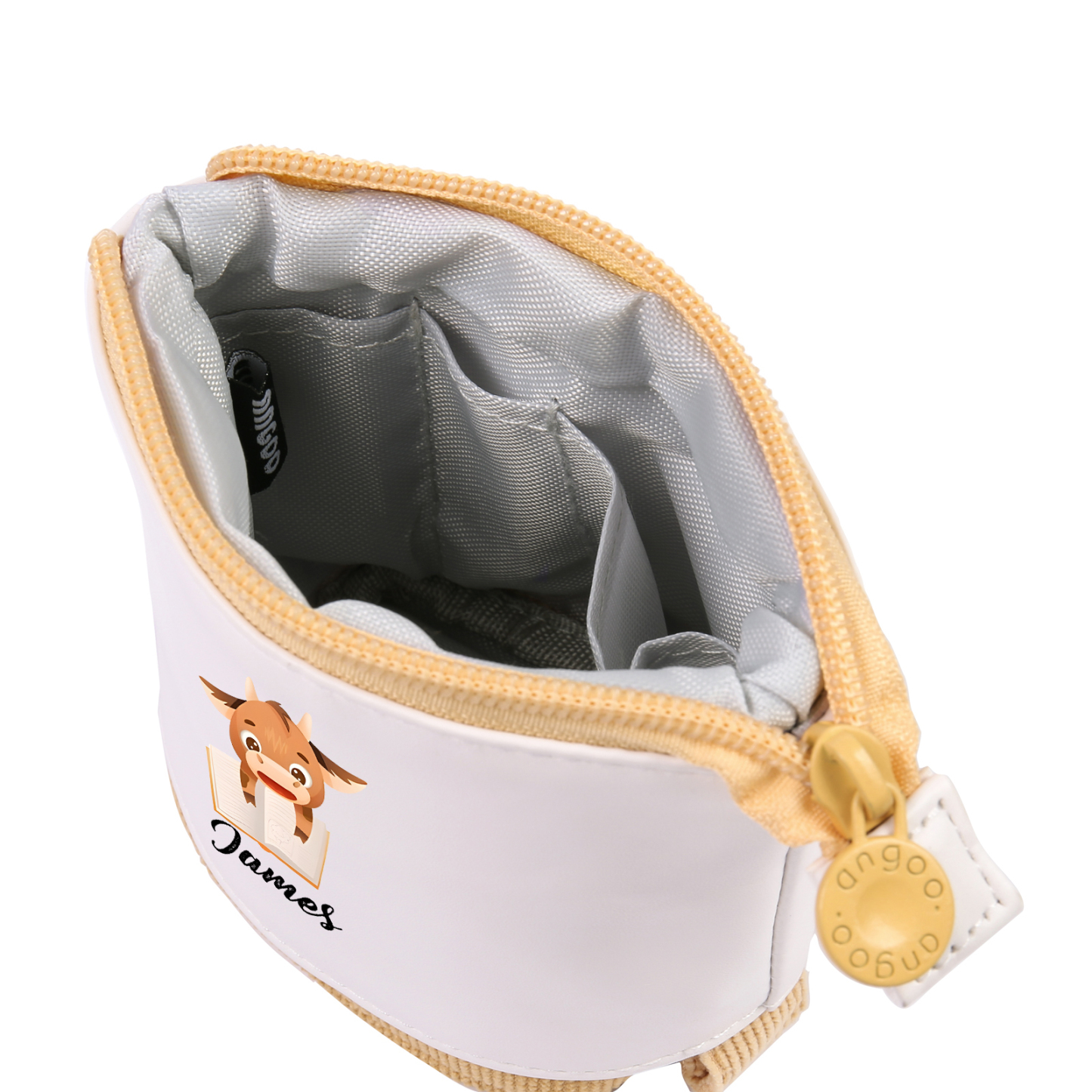 Astuccio per matite personalizzato con 1 nome e 1 animale regalo per scuola elementare bambini