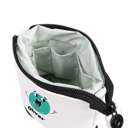 Astuccio per matite personalizzato con 1 nome e 1 lettera regalo per scuola elementare bambini