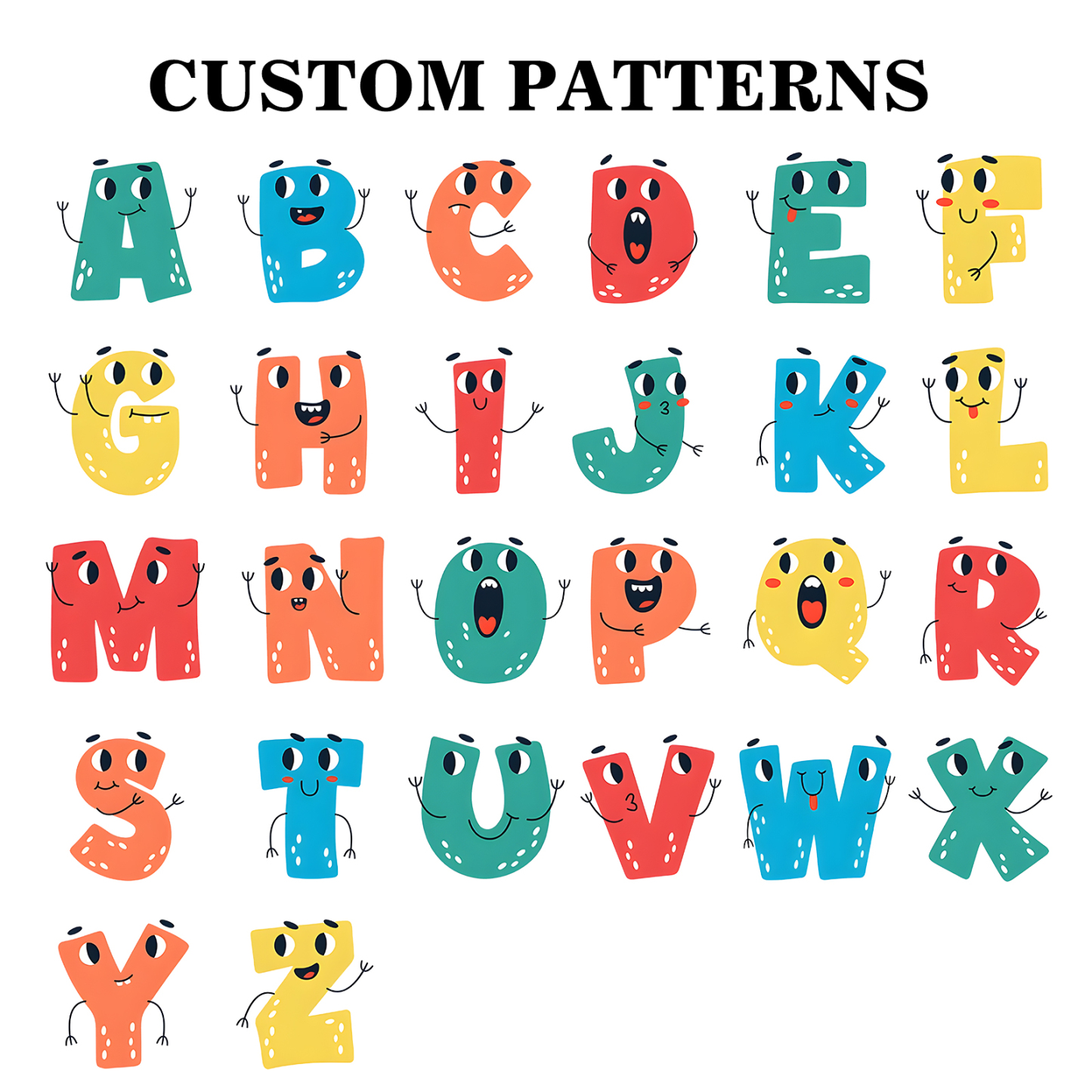 Astuccio per matite personalizzato con 1 nome e 1 lettera regalo per scuola elementare bambini