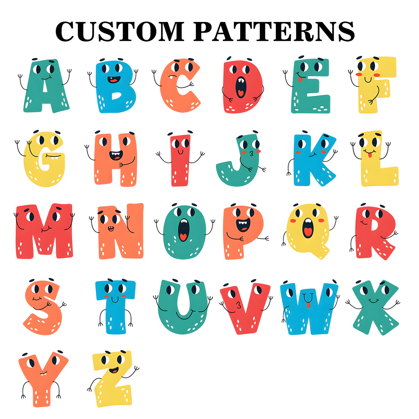 Astuccio per matite personalizzato con 1 nome e 1 lettera regalo per scuola elementare bambini