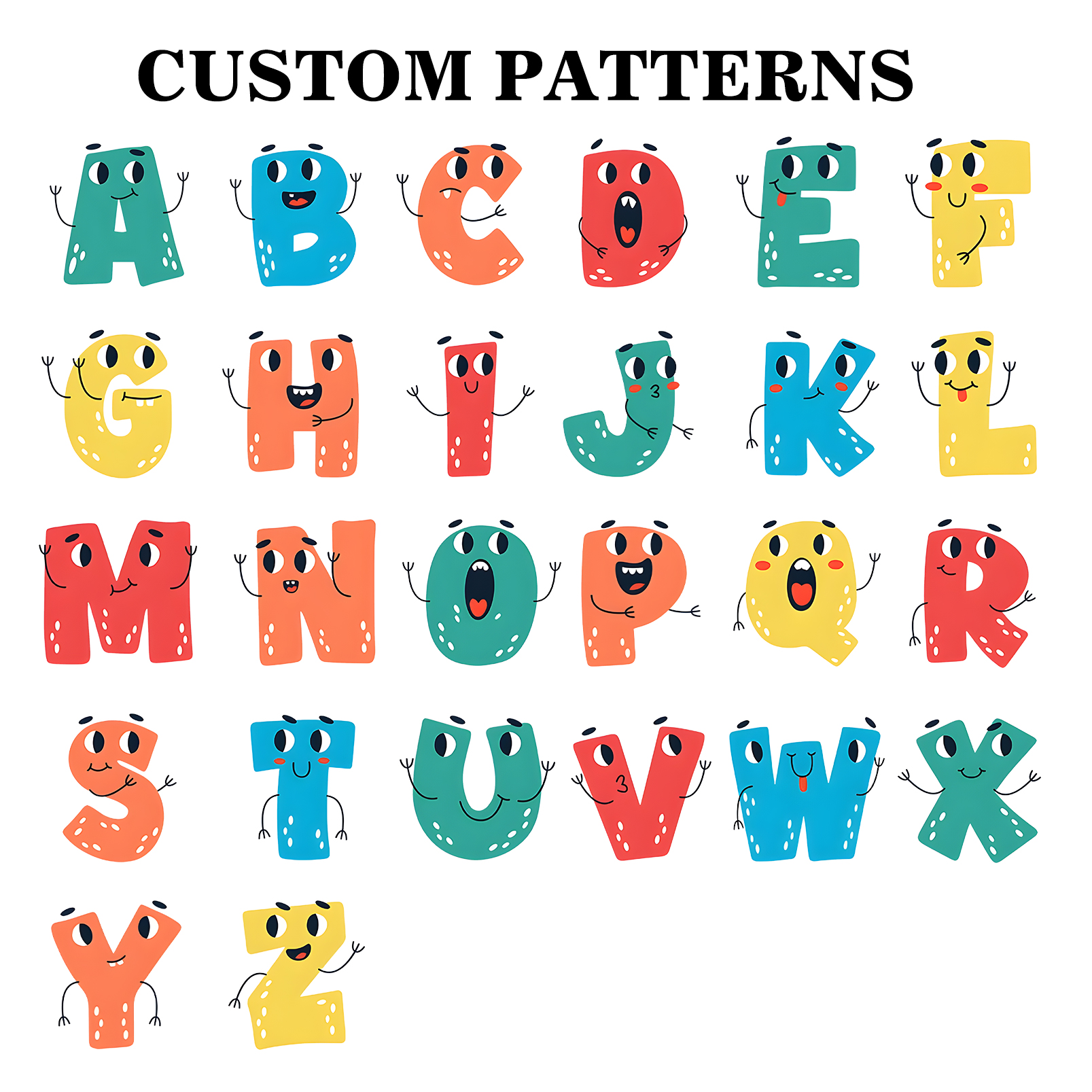 Astuccio per matite personalizzato con 1 nome e 1 lettera regalo per scuola elementare bambini