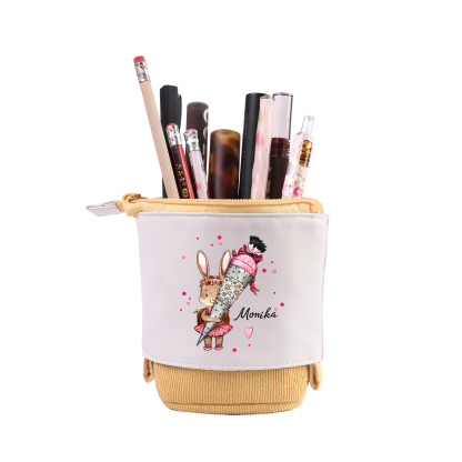 [Copy]Astuccio per matite personalizzato con 1 nome e 1 lettera regalo per scuola elementare bambini