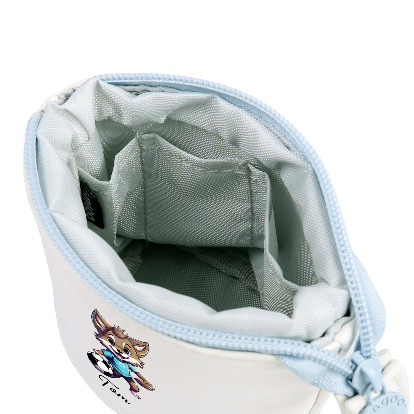 Astuccio per matite animale personalizzato con 1 nome e 1 animale regalo per scuola elementare bambini